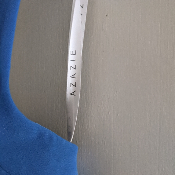 Azazie Haley blue brides maid dress - Picture 6 of 6